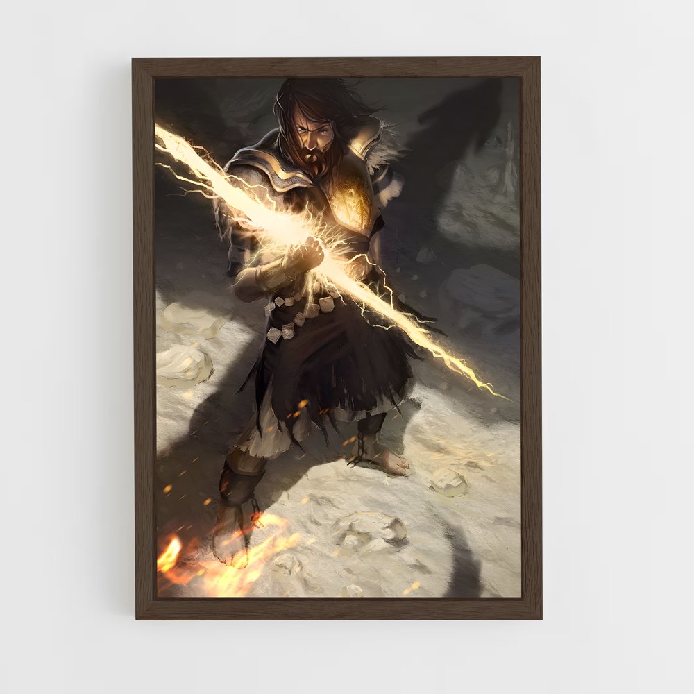 Poster Flamme de la Guerrière – affiche Dark souls (vue 5)